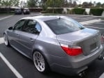 Спойлер за багажник за BMW E60 (2003+) - М-Tech Дизайн - черен цвят