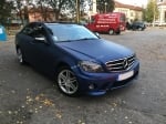 Предна броня за Mercedes C-class W204 (2007-2011) - AMG look - без халогени