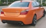 Дифузьор за задна М-Тех броня BMW E60 седан / комби  (2003-2010) - двоен