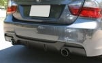 Дифузьор за задна броня BMW E90 (2005-2012) - M-Performance - двоен