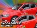 Ветробрани за SKODA FABIA (2014+) (дълга база) 5 врати , Combi - 4бр. предни и задни