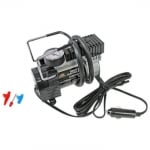 Компресор за гуми 12V, 120W с манометър, с букса за запалка