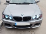 Ангелски Очи CCFL за BMW E46 седан, комби (1998-2005) / купе (1998-2003) - Бял цвят