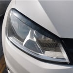 Вежди за фарове Volkswagen Golf 7 (2014-2019) - черен гланц