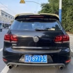 Спойлер антикрило за Volkswagen Golf 6 (2008-2013) GTI  - черен гланц