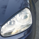 Вежди за фаровете VW Golf 5  - черни