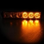 6 LED Аварийна Лампа За Пътна Помощ, Жълта Блиц Светлина, Мигаща!