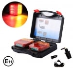 Безжични Wireless С Магнит 12V 24V Лед Led Диодни Стопове за Ремарке Каравана Платформа 5 Функции