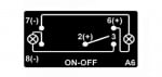 Копче, Бутон, За Вграждане, за LED Лед Бар, Халоген, Светлини, 12V - 24V, Надпис " ROOF LED LIGHT BAR", Синя Светлина 