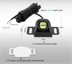 LED Лед Диодна Светлина За Заден Ход, 12V - 24V, 5W, 1200lm, 