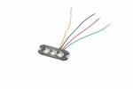 12-24V LED ЛЕД Жълта Аварийна Лампа Блиц Светлина Мигаща За Пътна Помощ Платформа и др. 8W с 4 режима 8х3 cm.