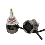 Комплект 3D CSP LED ЛЕД диодни крушки H7 Х7 12V 100W 20000lm за фарове Canbus без грешки 360° градуса