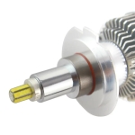 Комплект 3D CSP LED ЛЕД диодни крушки H7 Х7 12V 100W 20000lm за фарове Canbus без грешки 360° градуса