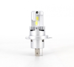 Комплект от 2 броя Умалени Мини Лед Led Диодни Крушки E4P H4 Х4 12V 50W 15000lm за Автомобил Мотоциклет Трактор Камион Бус и др.
