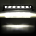 9D 63 СМ Led Bar Лед Бар Hi/Lo Kъси Дълги Водоустойчив Удароустойчив 12V 24V 12800 LМ 160W С Лупи Off-Road Лед Бар За Джип ATV