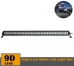 9D 114 СМ Led Bar Лед Бар Hi/Lo Kъси Дълги Водоустойчив Удароустойчив 12V 24V 25600 LМ 320W С Лупи Off-Road Лед Бар За Джип ATV