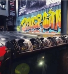 76 см Многорежимен Лед Диоден Бар Прожектор Къси/Дълги Светлини Комбинирана Combo - Flood и Spot Светлина серия IM RGB подсветка със 7 различни цвята 30800LM лумена 12-24V