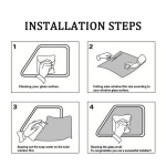 Авто Фолио за затъмнение на стъклa, прозорци FOL, VLT 20%, 50 см x 300 см, dark black