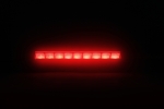 35см / 14" LED мултифункционален стоп с мигач, задна светлина и R65 аварийна сигнализация – 10V-80V, IP67/IP69K