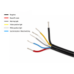 LED Бар SHARK-LITE BOOST 47 см, 125W, 11000 lm, бял/оранжев DRL, аварийна блиц светлина с 4 режима, E-Mark E9, R65, 10–24V