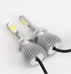 2бр. LED 24W 3000lm диодни Крушки H7 12V 24V