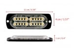 20 LED Аварийна Лампа За Пътна Помощ , Жълта Блиц Мигаща Светлина 12V 24V