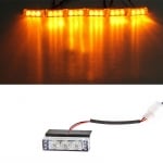 3 Led Аварийна Лампа, Жълта Блиц Светлина, Мигаща, 6 Броя с Контролер 12v