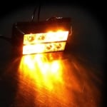 8 LED Аварийна Лампа За Пътна Помощ, Жълта Блиц Светлина, Мигаща!