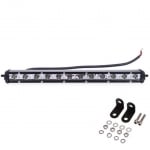 34 См Мощен LED бар с насочена Spot светлина 36W 12 LED 12V 24V АТВ, Джип, 4х4, Offroad, Камион